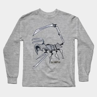 Zoady Ack! by Pollux: Scorpio Long Sleeve T-Shirt